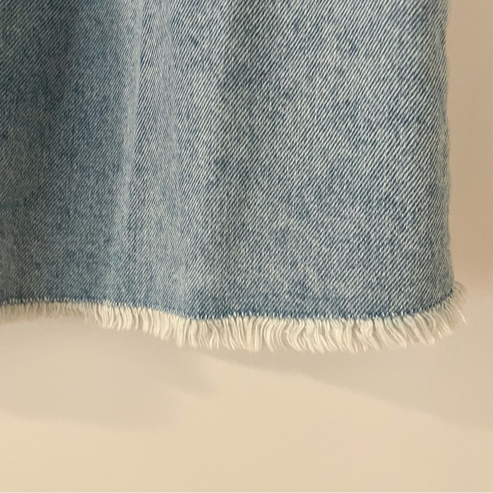 Pilcro Light Wash Denim Jean Skirt Sz 6 - Picture 7 of 11